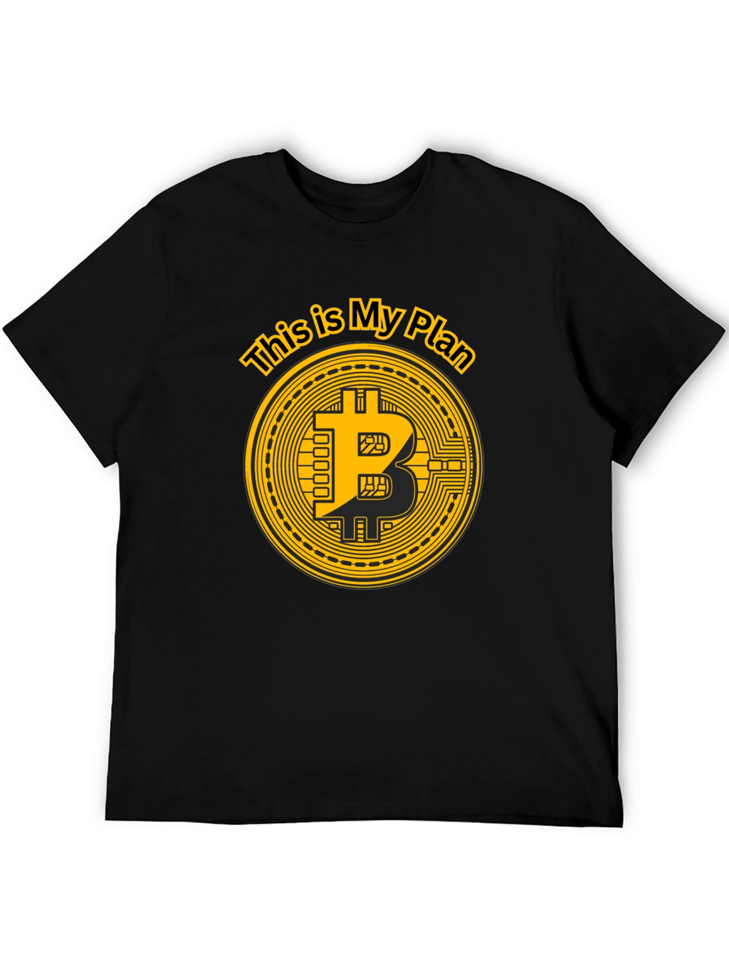 Bitcoin Plan Graphic T-Shirt