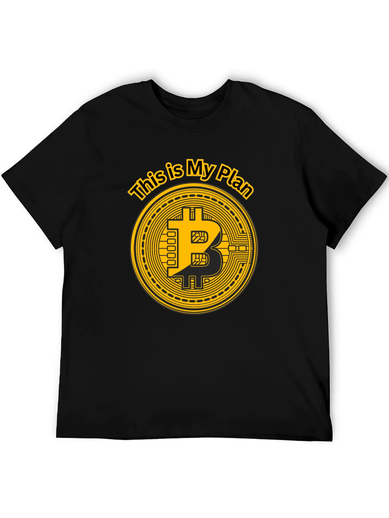 Bitcoin Plan Graphic T-Shirt