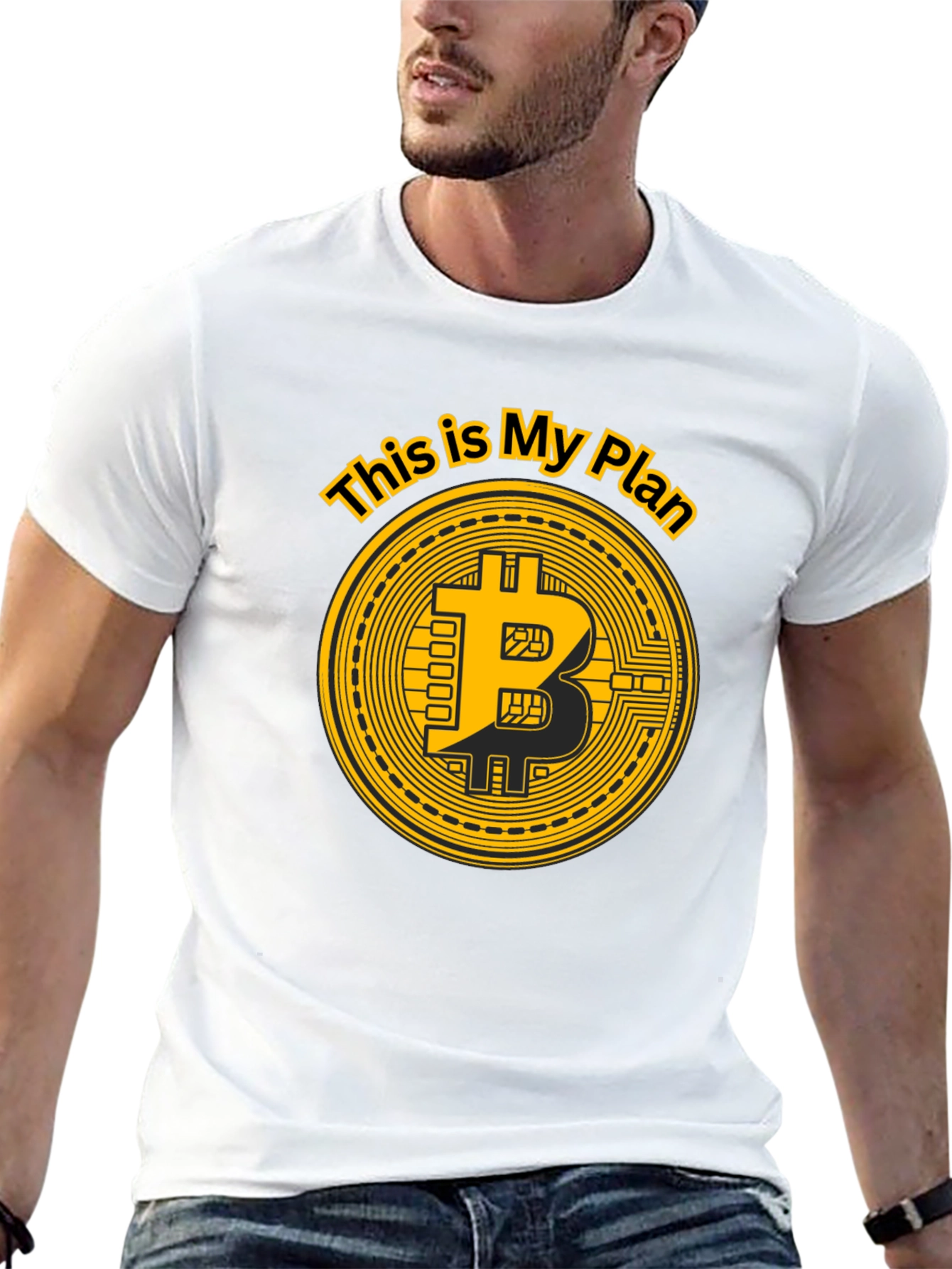 Bitcoin Plan Graphic T-Shirt