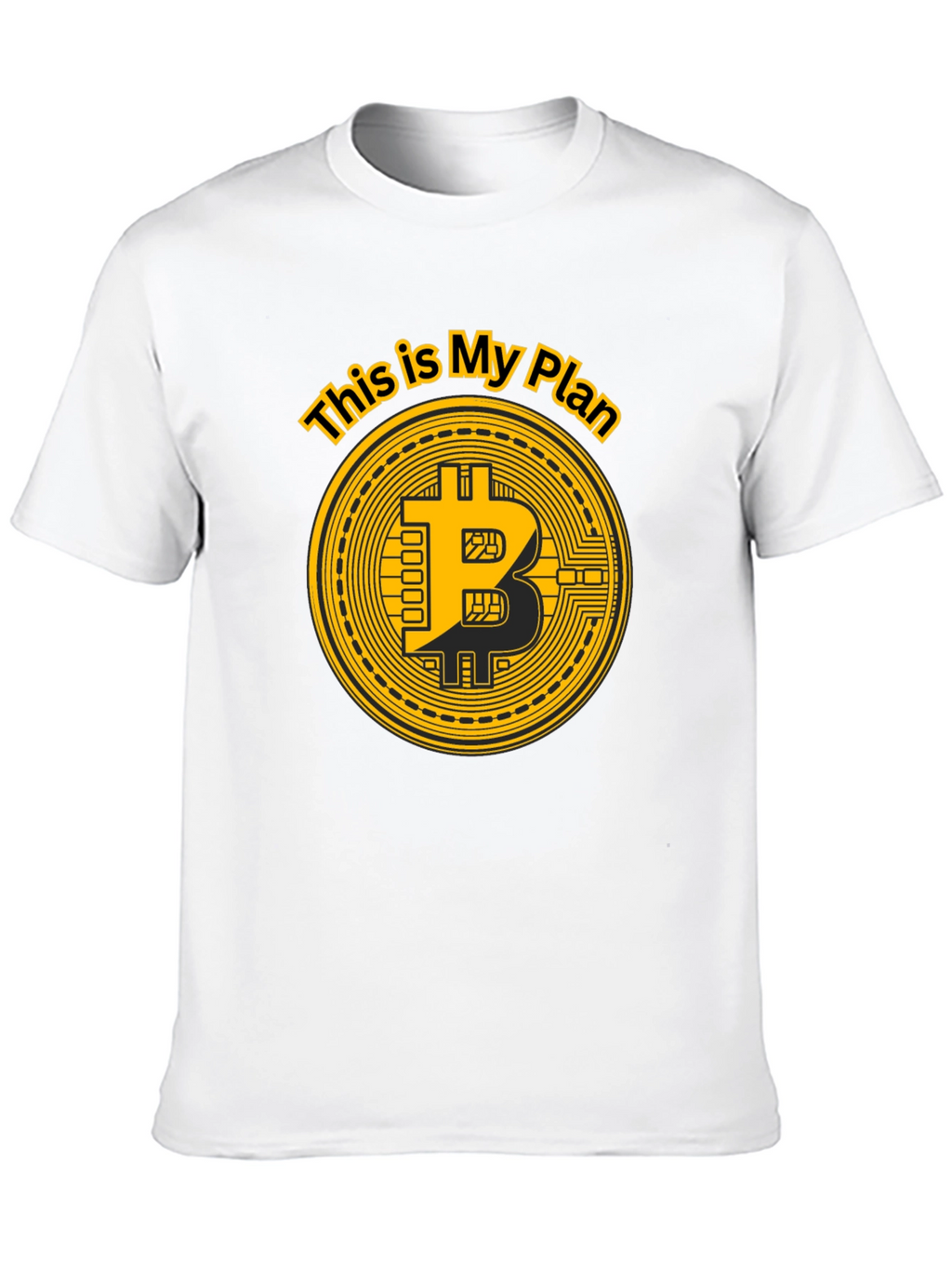 Bitcoin Plan Graphic T-Shirt