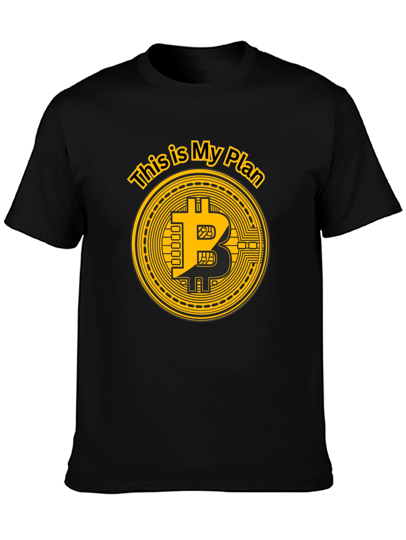 Bitcoin Plan Graphic T-Shirt