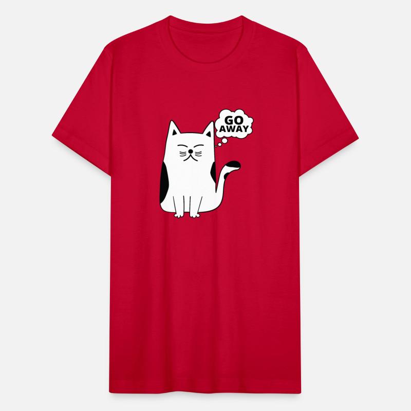 Go Away Angry Cat