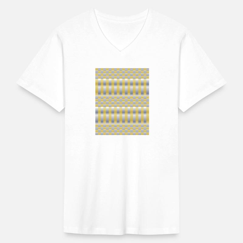 Gold and Silver (Checkers and Stripes)