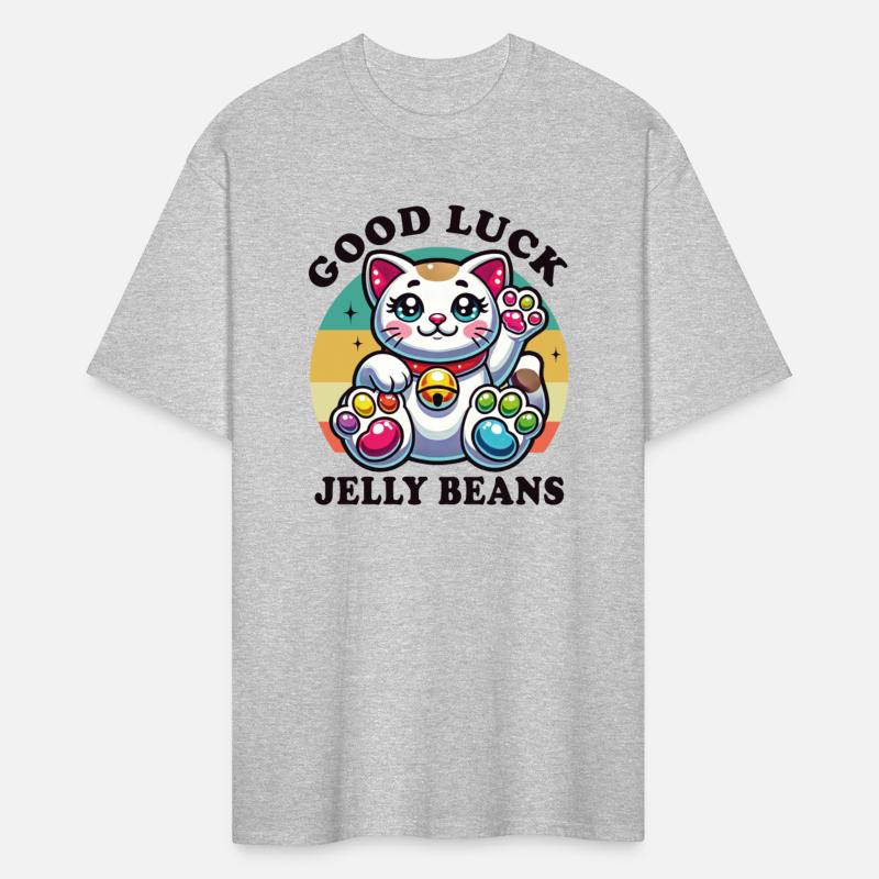 Good Luck Kitty Cute Cartoon Lucky Funny Cat Jelly