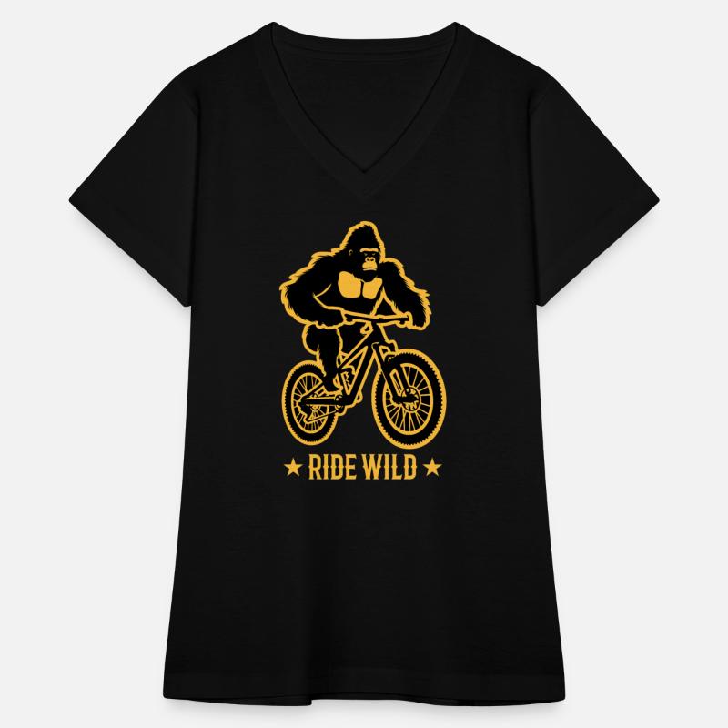 Gorilla Biker Mountain Biker E-Biker Funny Animals