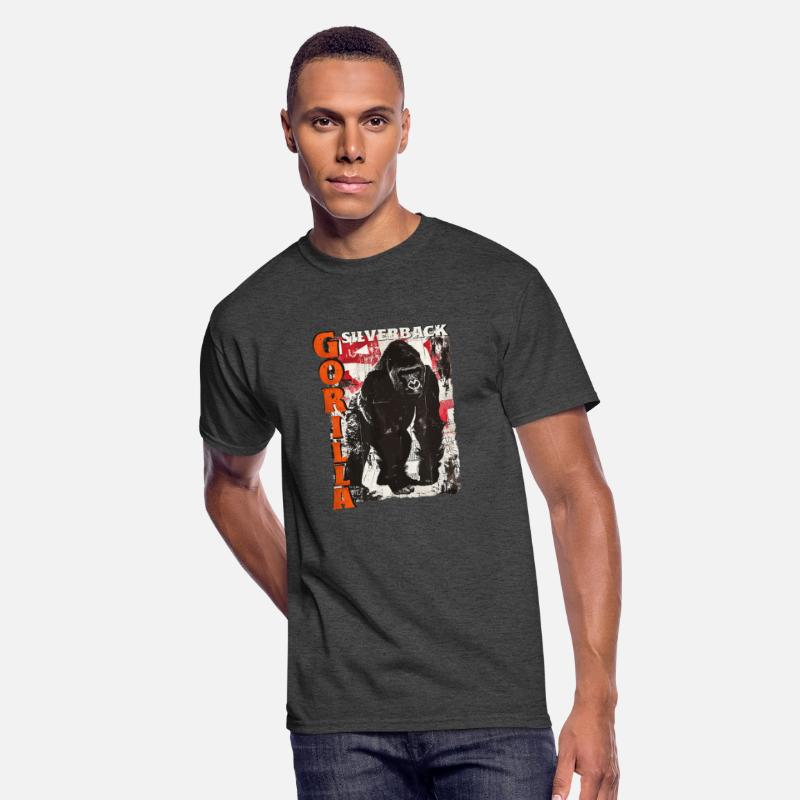 Gorilla Monkey Growling Silverback