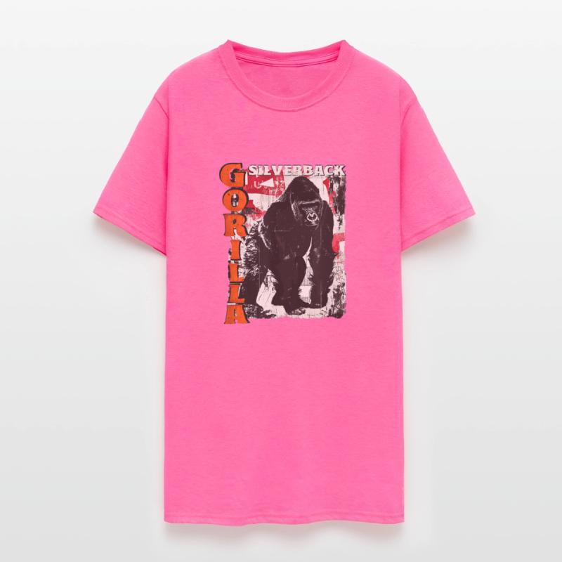 Gorilla Monkey Growling Silverback