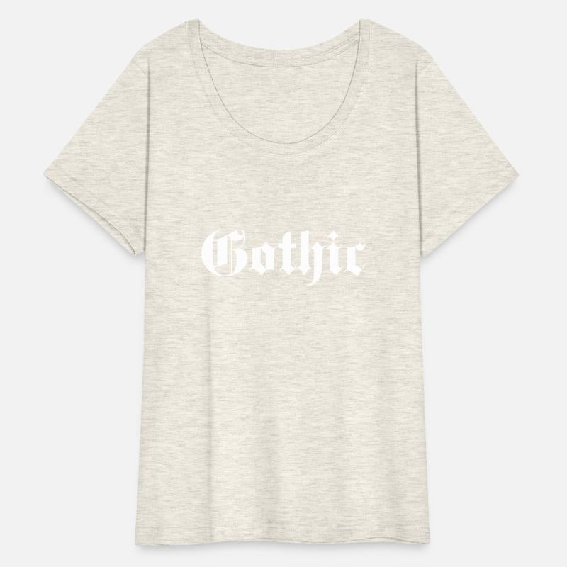 Gothic typography design
