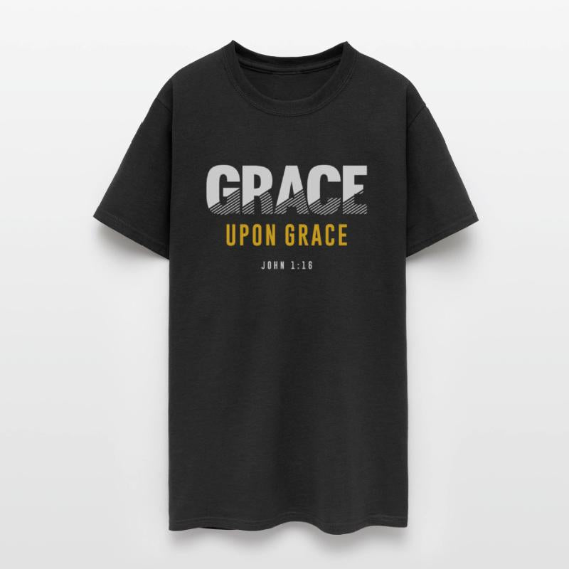 Grace Upon Grace - John 1:16 Christian Quote