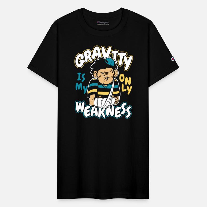 Gravity Is My Only Weakness Broken Finger Bone
