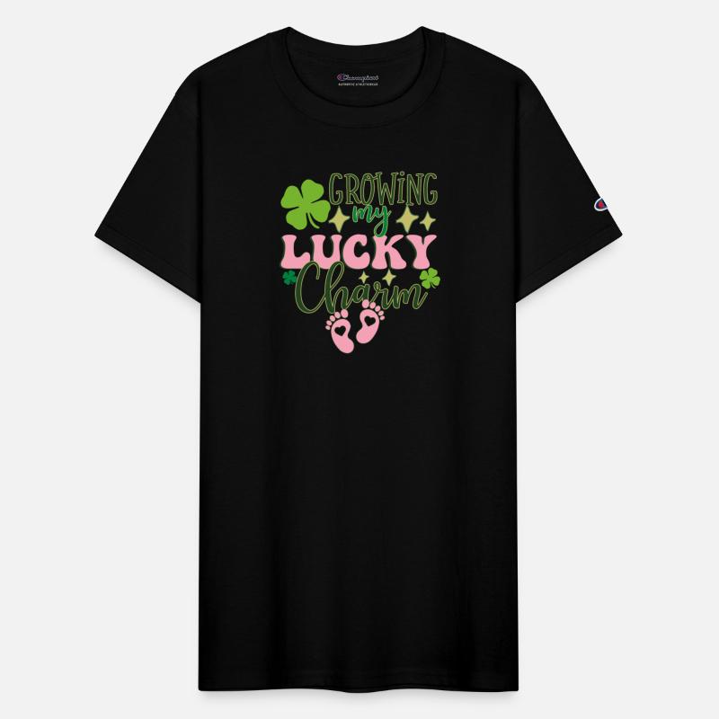 Growing my Lucky Charm - Mom Lucky St Patrick's Da
