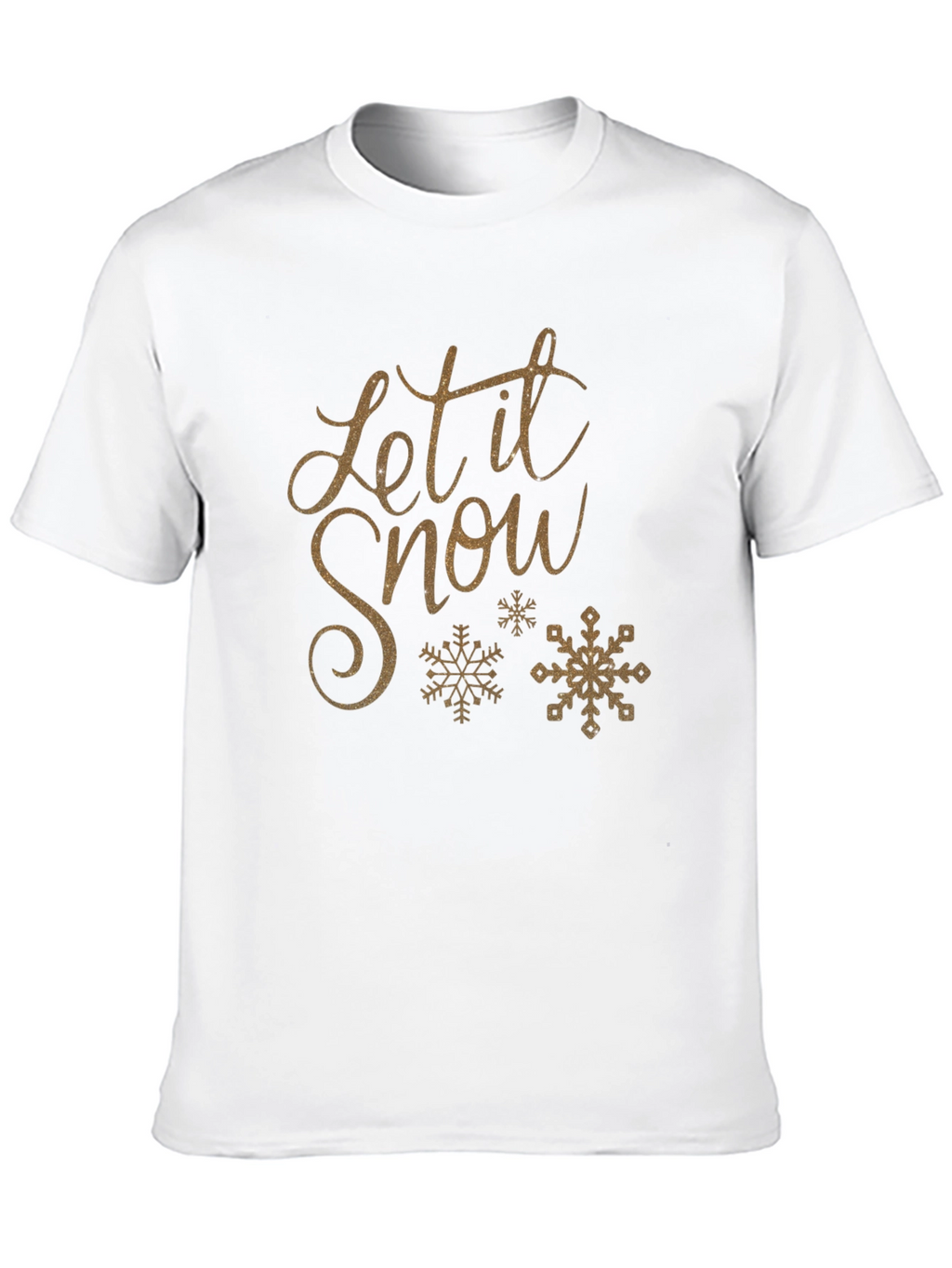 Let it Snow Graphic Tee - Holiday Winter T-Shirt