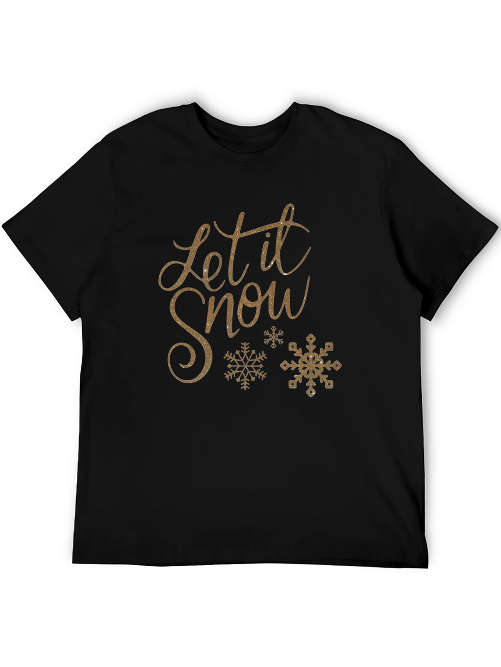 Let it Snow Graphic Tee - Holiday Winter T-Shirt