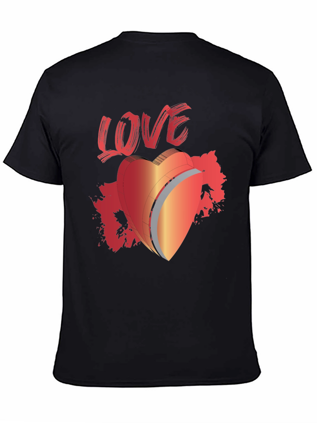 LOVE Graphic T-Shirt Heart Valentines Day Tee