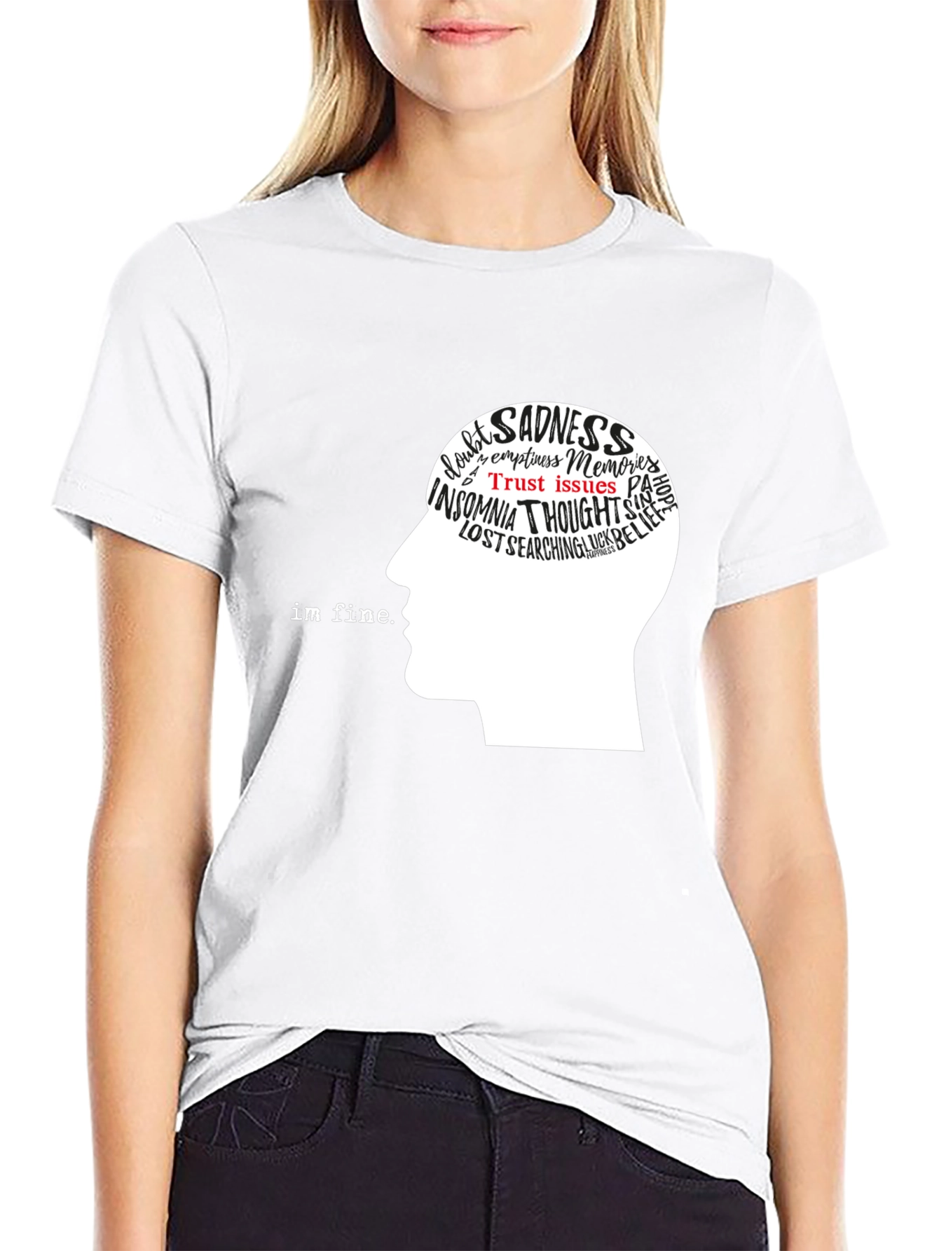 Mindful Expression T-Shirt - Inner Thoughts Graphic Tee