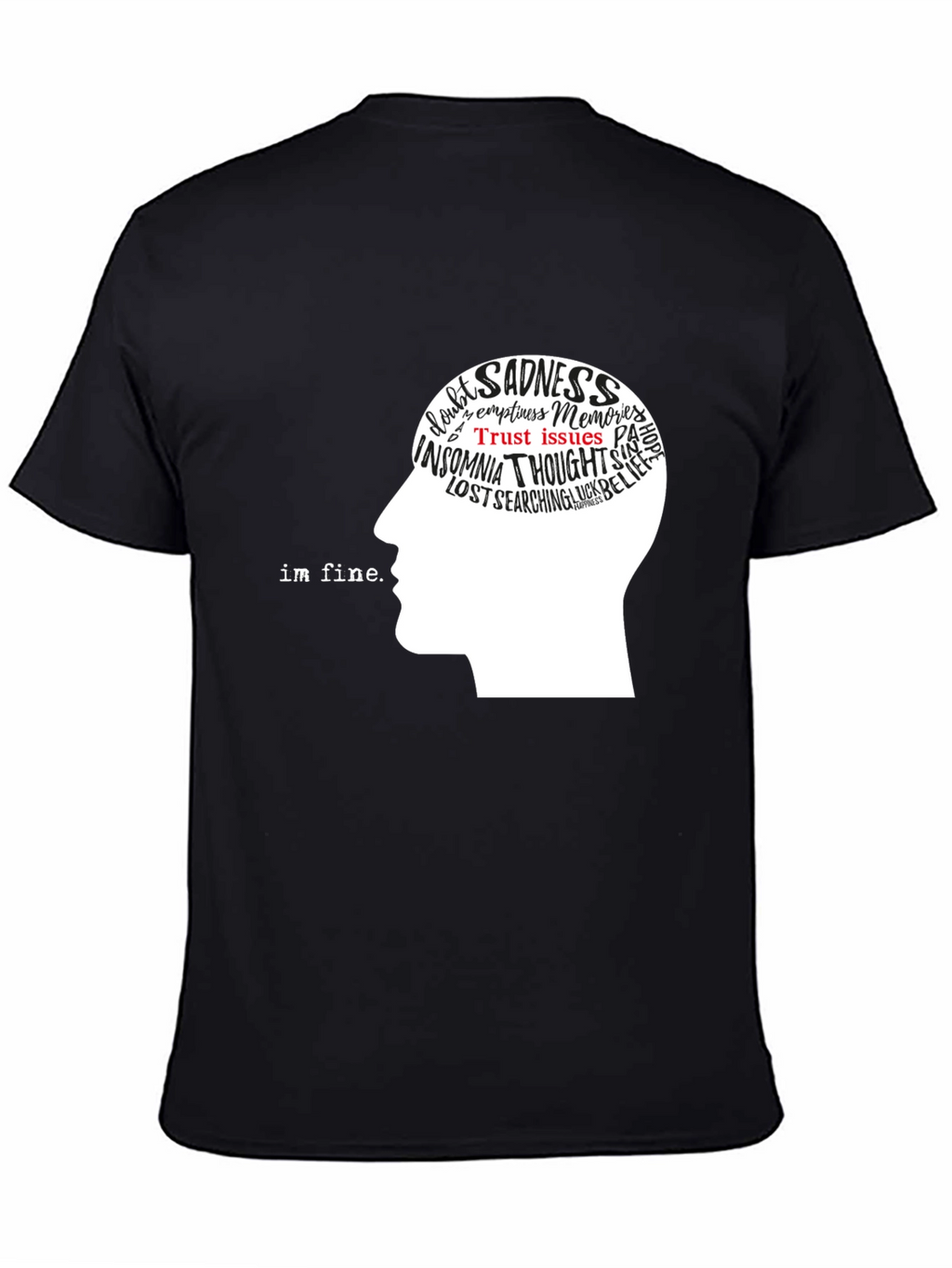 Mindful Expression T-Shirt - Inner Thoughts Graphic Tee