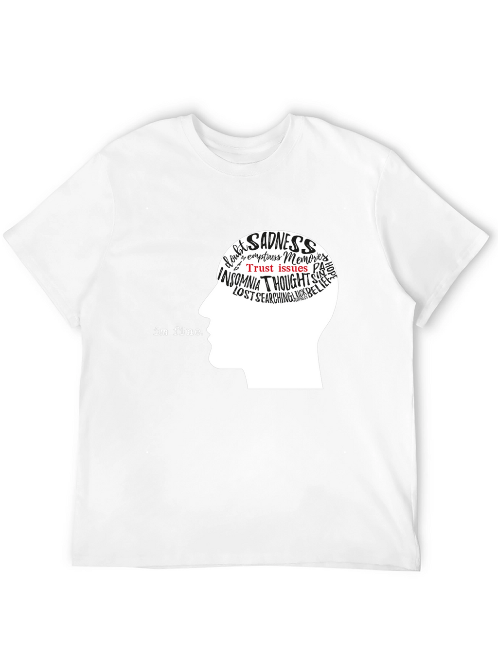 Mindful Expression T-Shirt - Inner Thoughts Graphic Tee