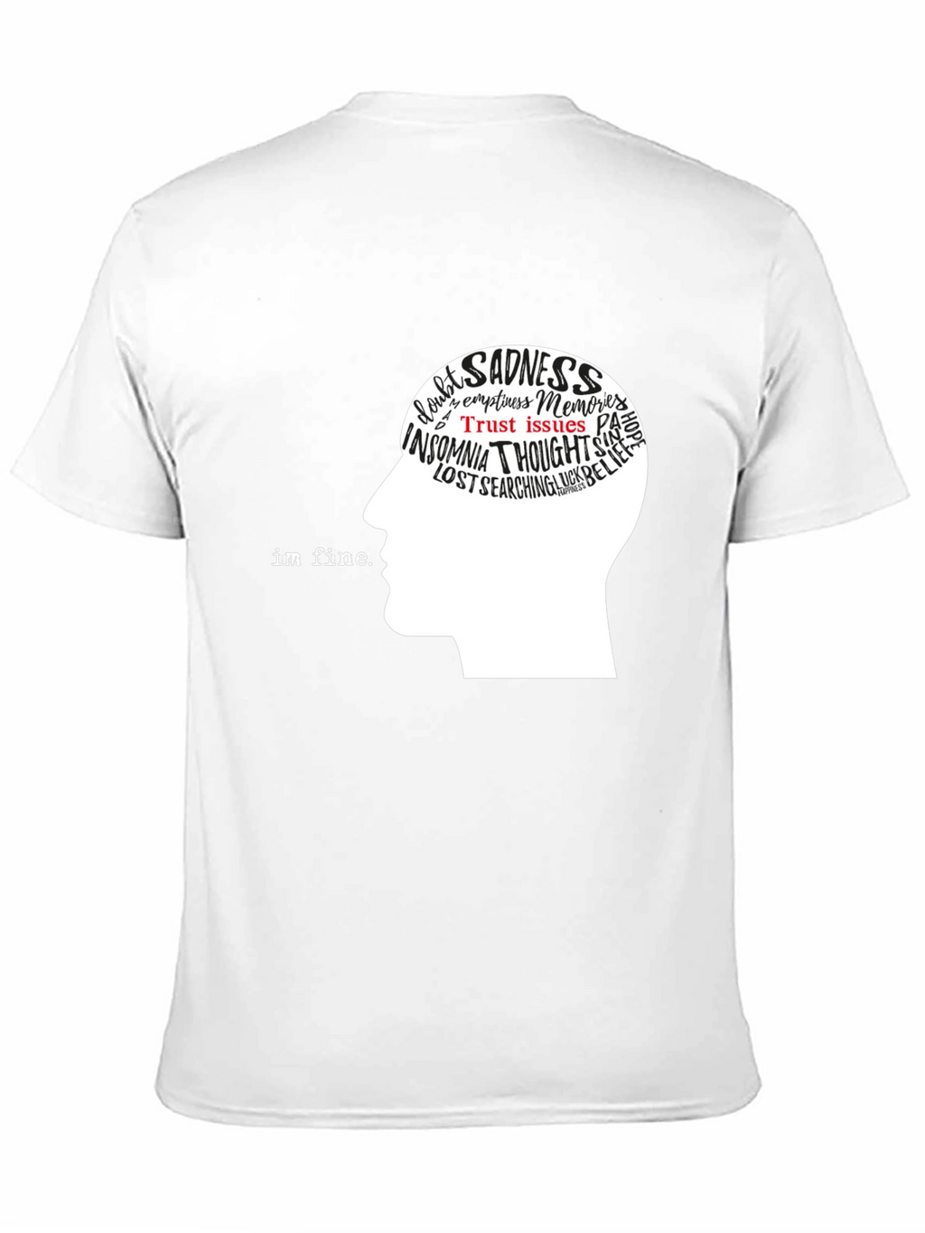 Mindful Expression T-Shirt - Inner Thoughts Graphic Tee