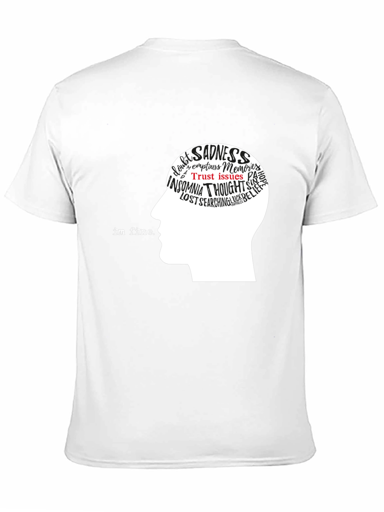 Mindful Expression T-Shirt - Inner Thoughts Graphic Tee