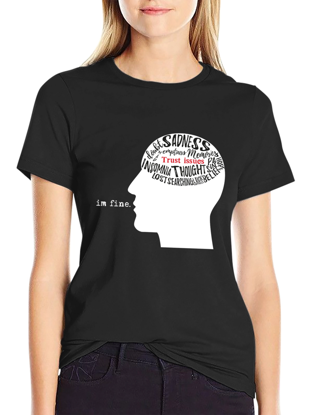 Mindful Expression T-Shirt - Inner Thoughts Graphic Tee