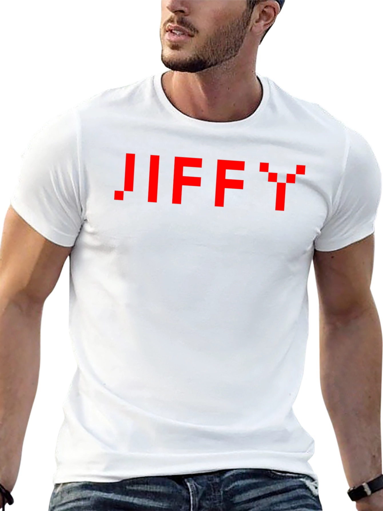 Jiffy Pixel T-Shirt - Retro Gaming Style