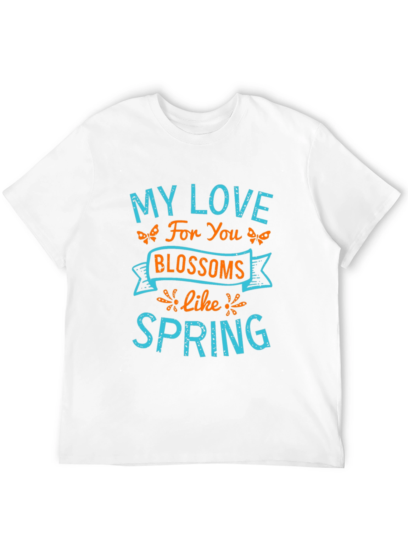 My Love Blossoms Like Spring Graphic Tee