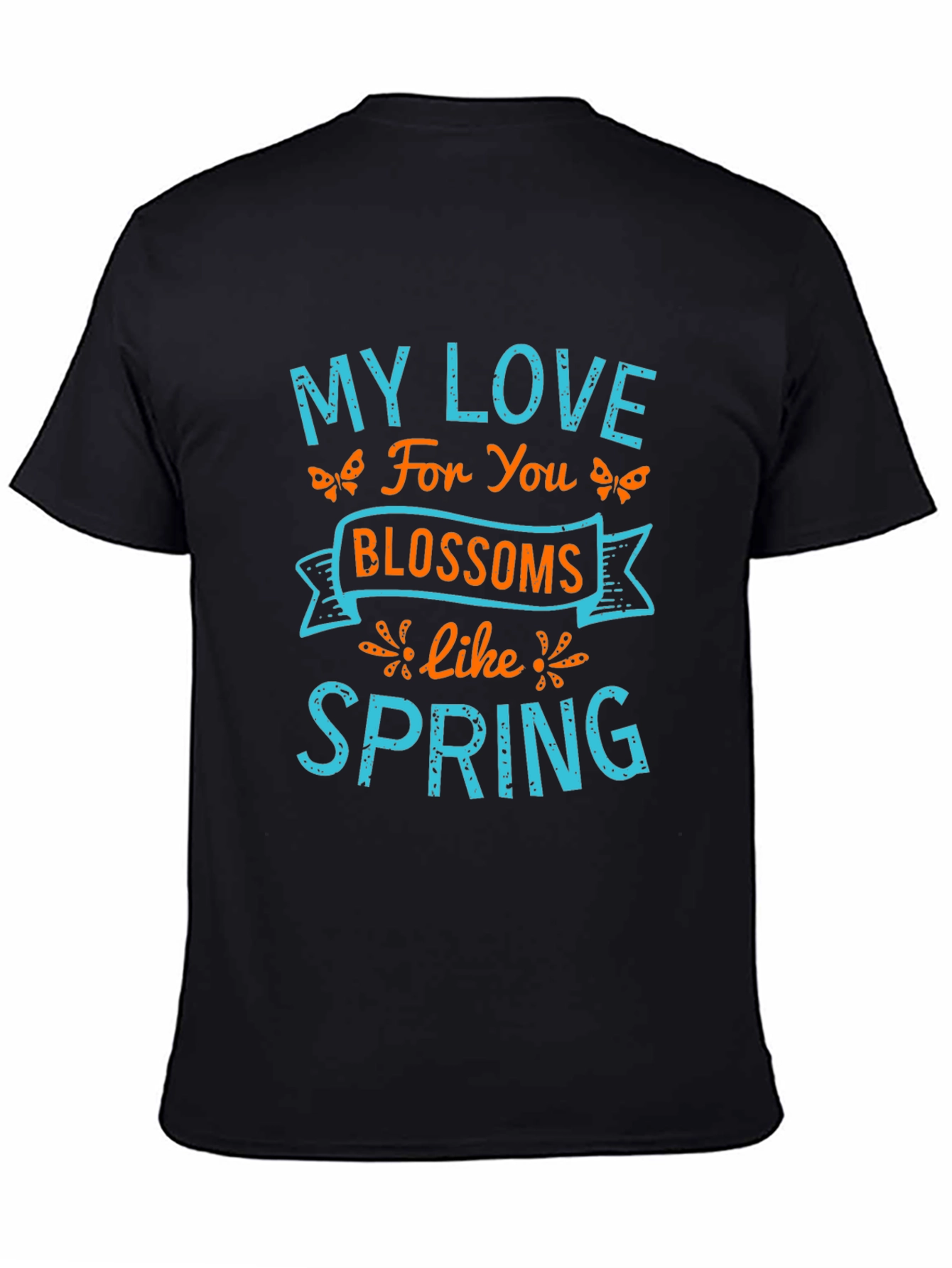 My Love Blossoms Like Spring Graphic Tee
