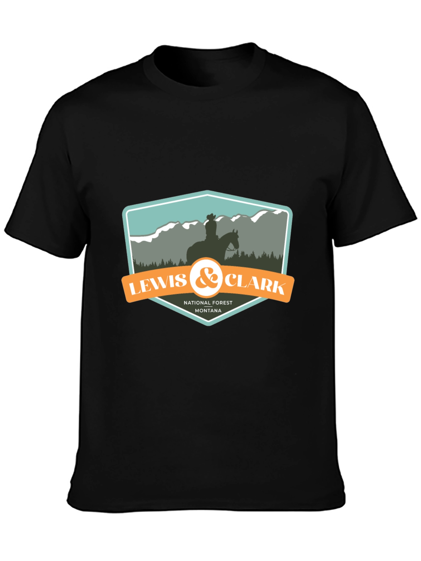 Lewis & Clark National Forest Montana T-Shirt