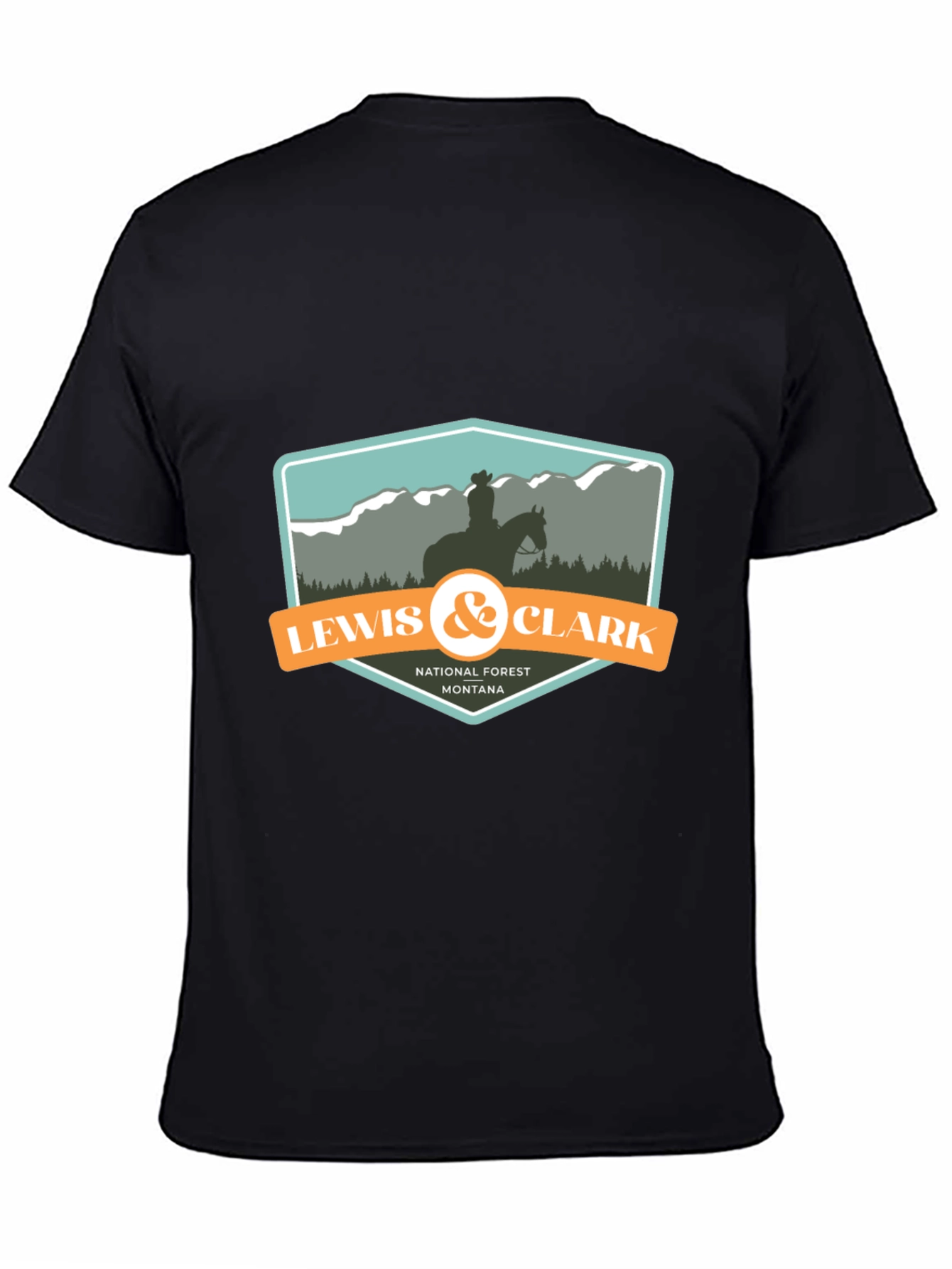 Lewis & Clark National Forest Montana T-Shirt