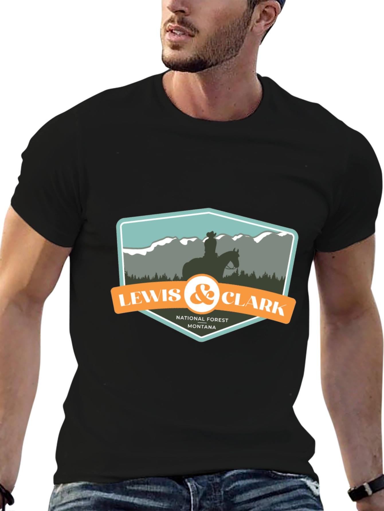 Lewis & Clark National Forest Montana T-Shirt