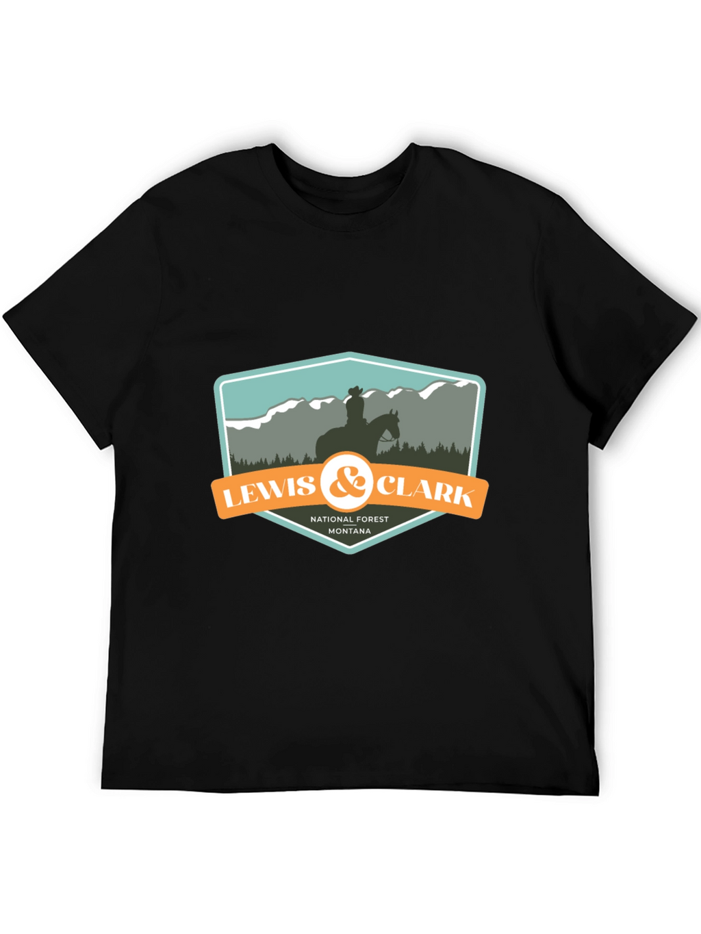 Lewis & Clark National Forest Montana T-Shirt
