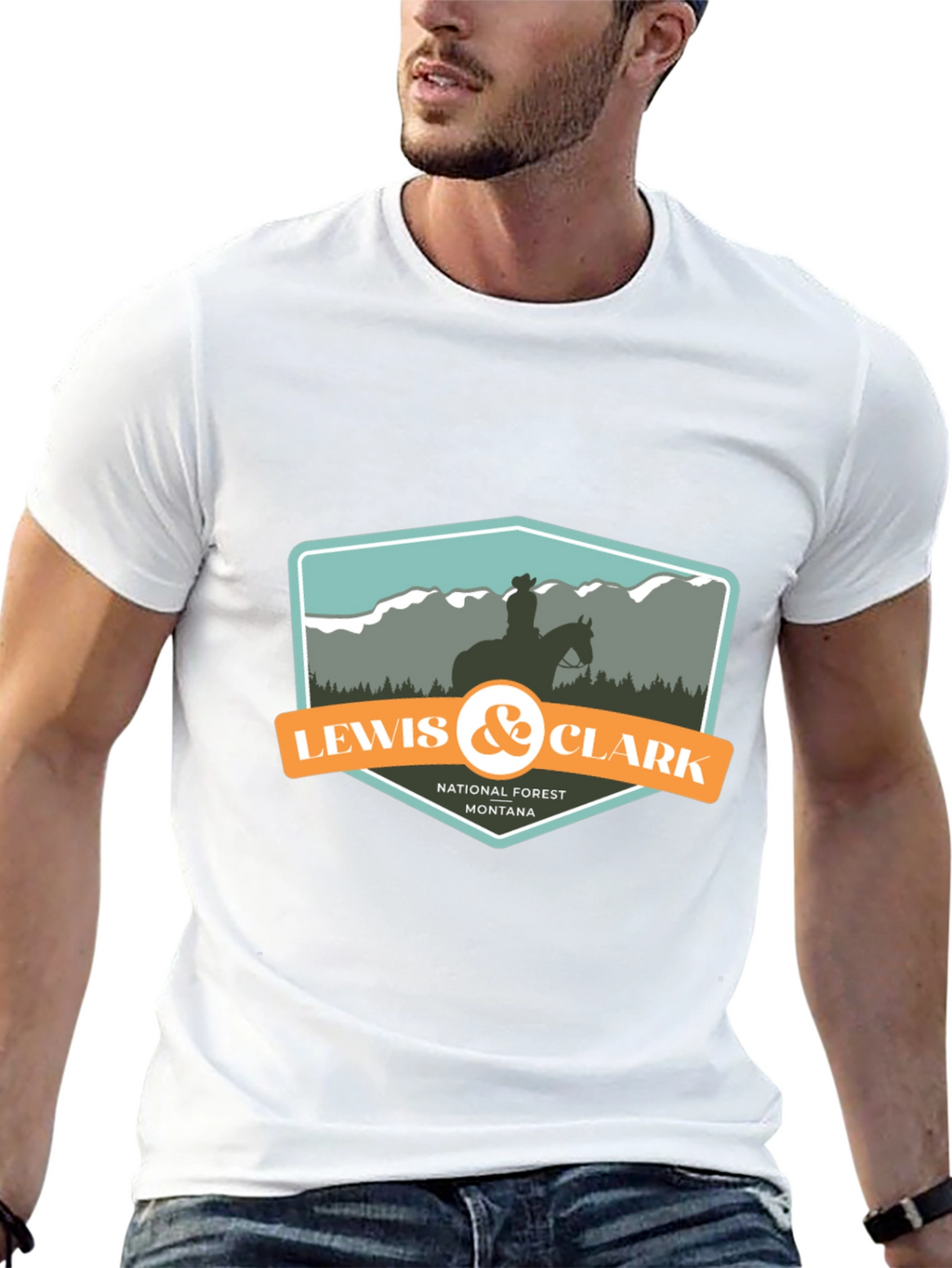 Lewis & Clark National Forest Montana T-Shirt