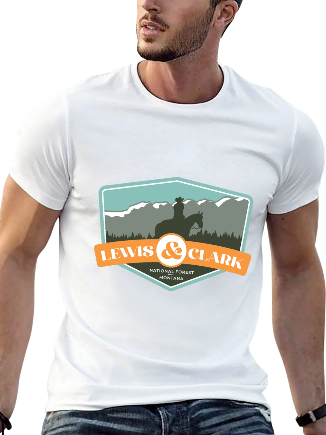 Lewis & Clark National Forest Montana T-Shirt