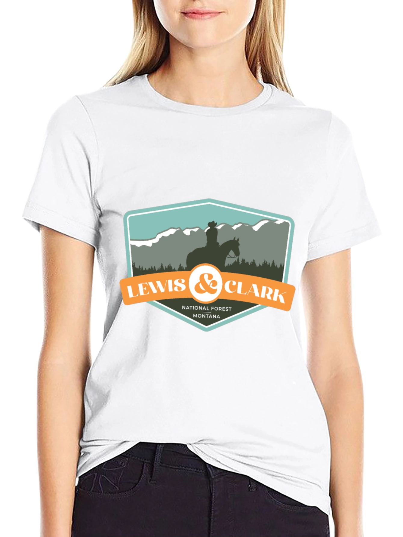 Lewis & Clark National Forest Montana T-Shirt
