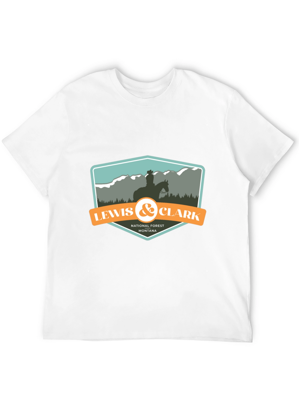 Lewis & Clark National Forest Montana T-Shirt