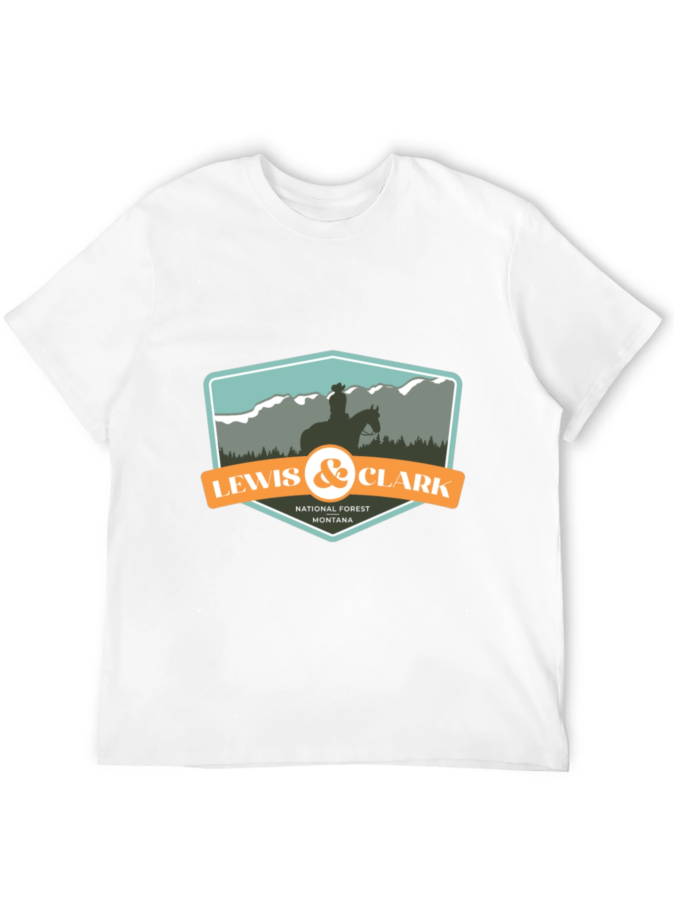 Lewis & Clark National Forest Montana T-Shirt