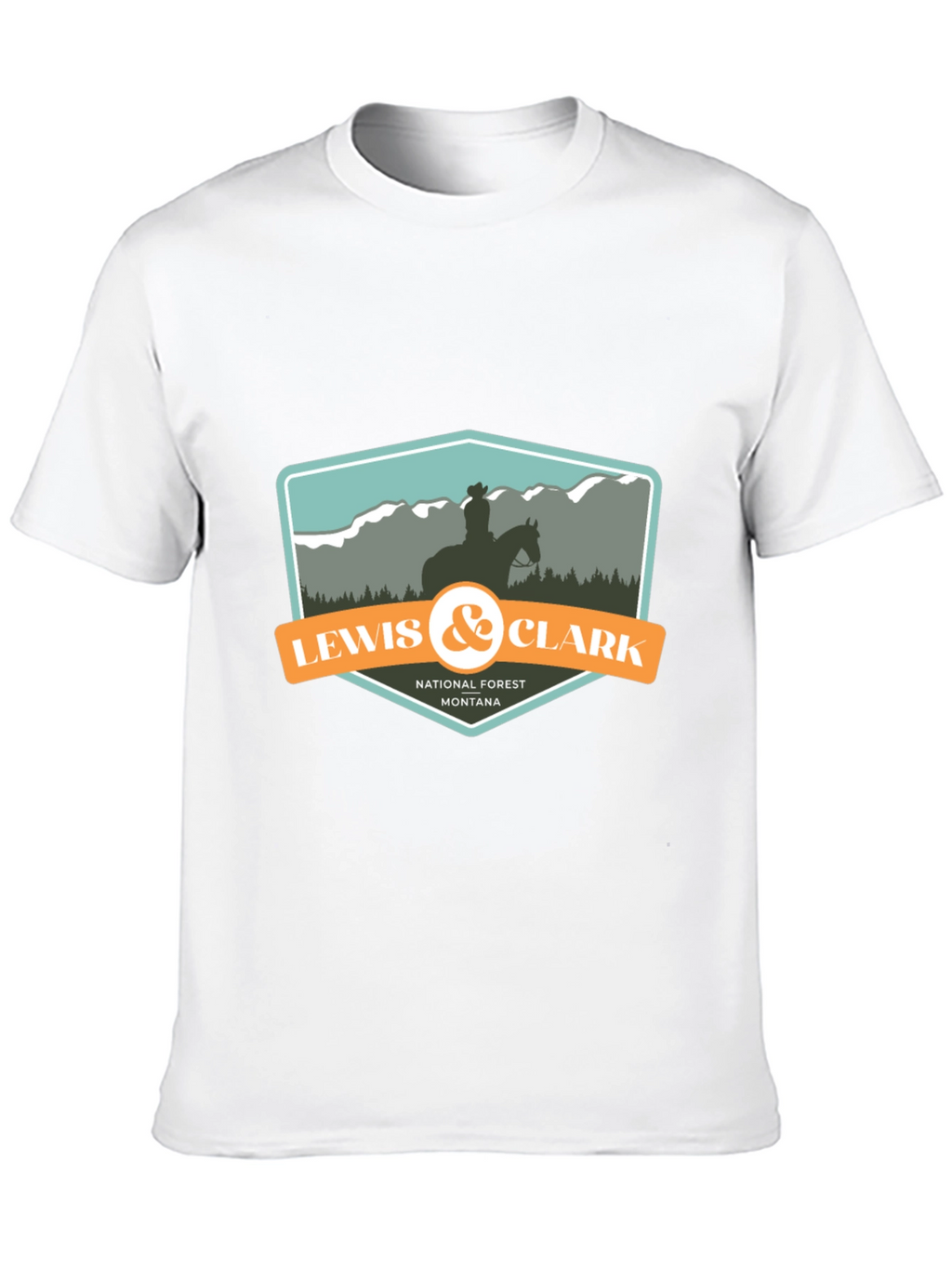Lewis & Clark National Forest Montana T-Shirt
