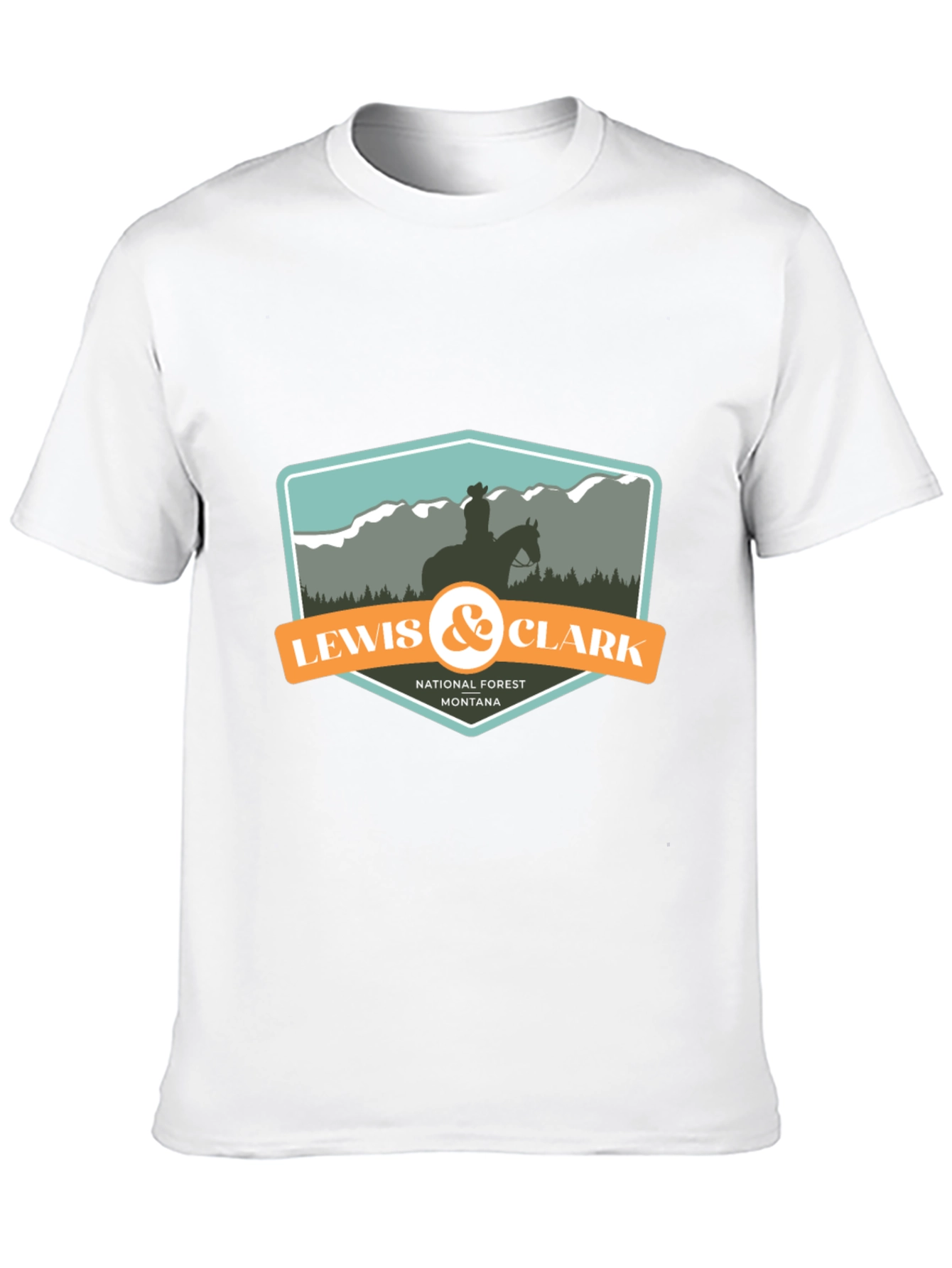 Lewis & Clark National Forest Montana T-Shirt