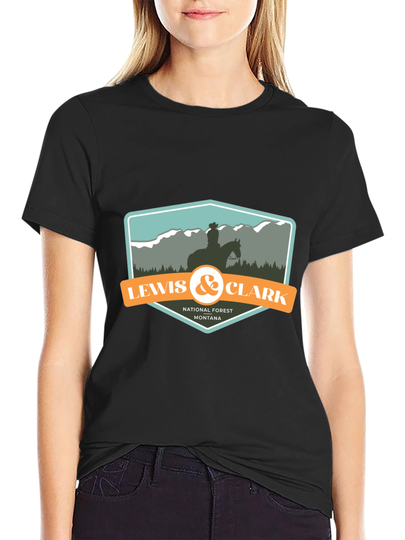 Lewis & Clark National Forest Montana T-Shirt