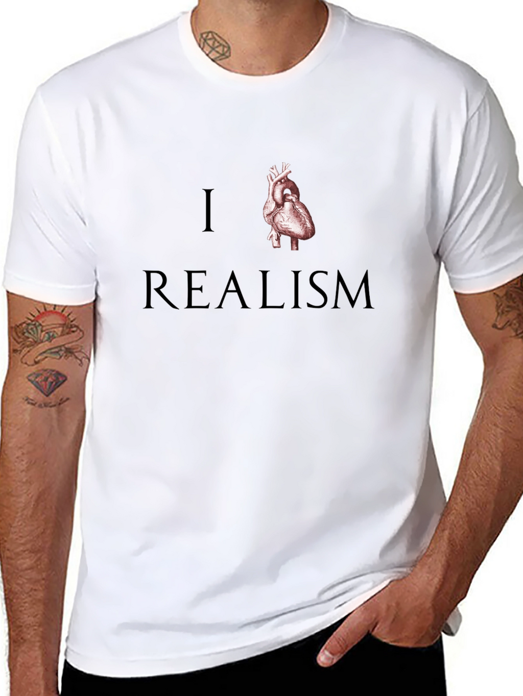 I Heart Realism Graphic T-Shirt