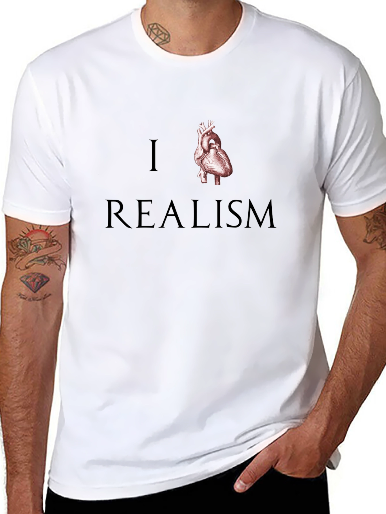 I Heart Realism Graphic T-Shirt