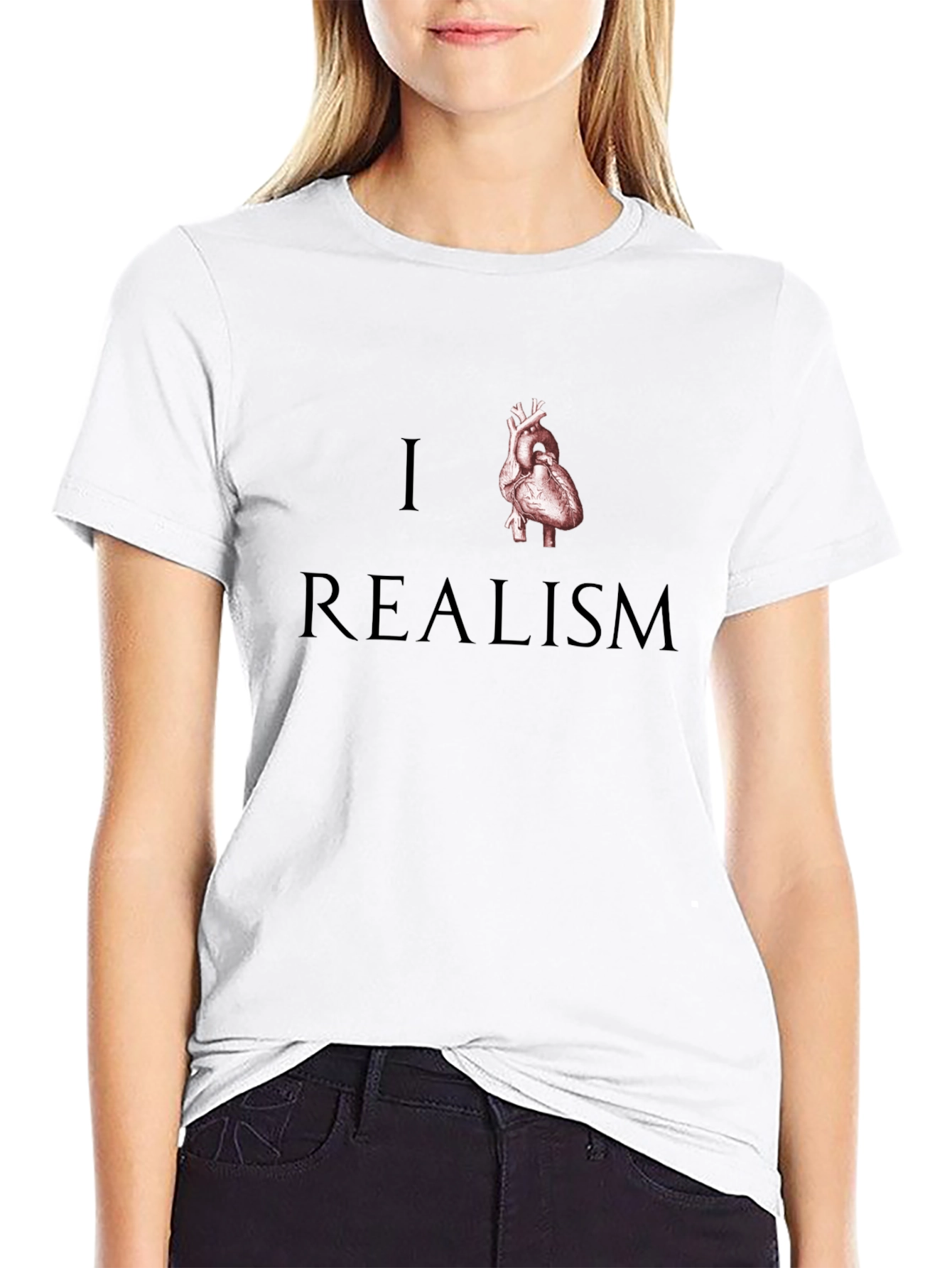 I Heart Realism Graphic T-Shirt