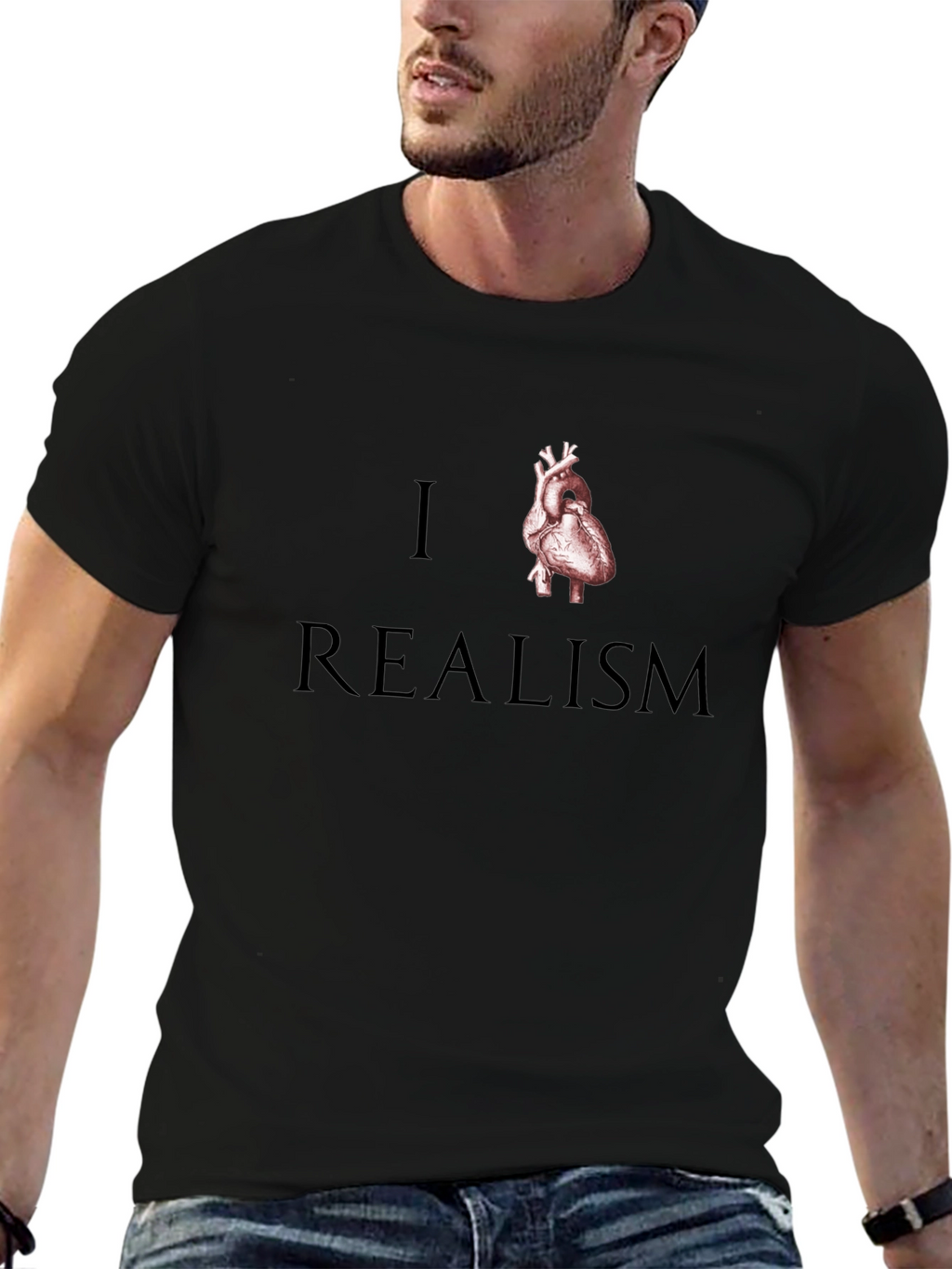I Heart Realism Graphic T-Shirt
