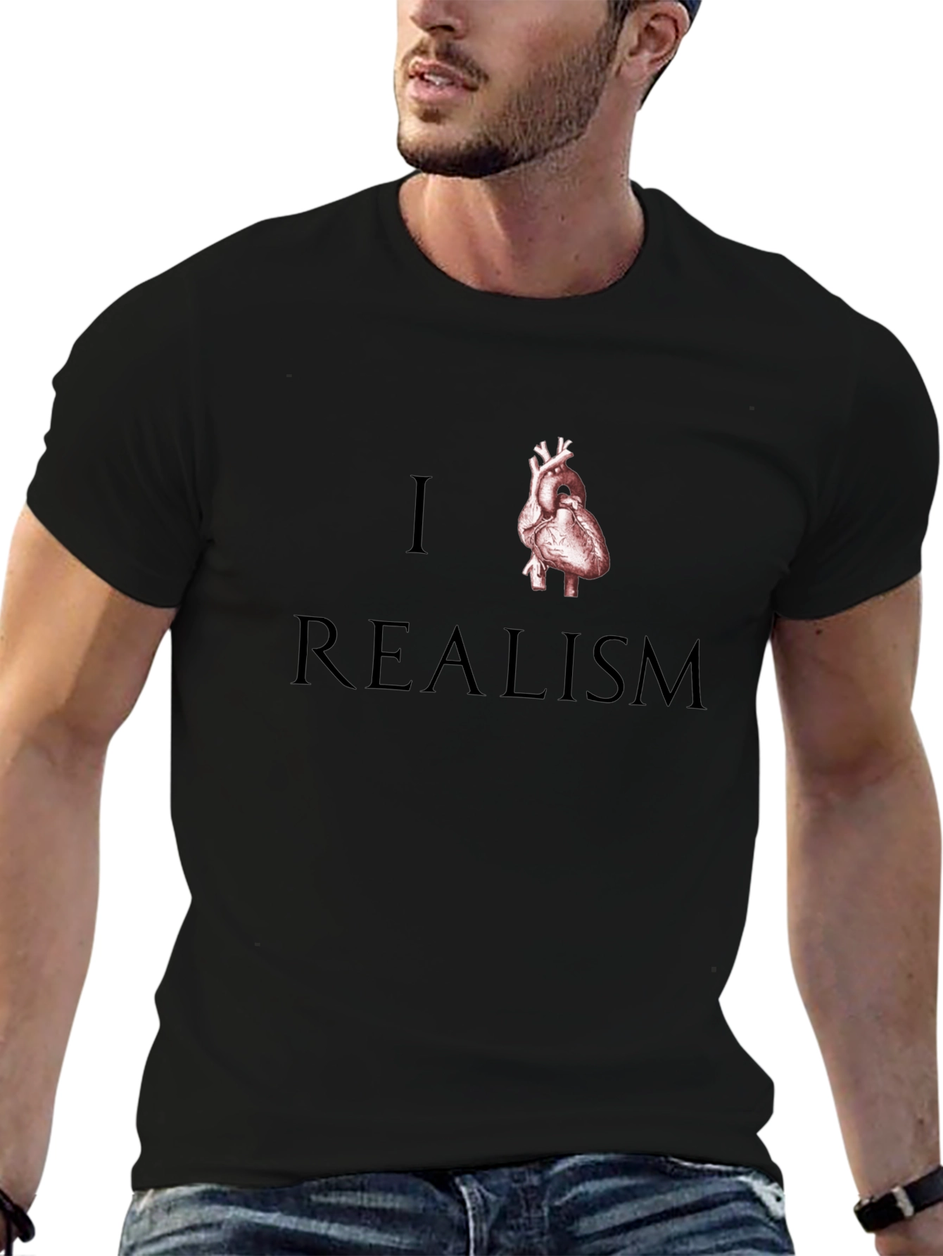 I Heart Realism Graphic T-Shirt