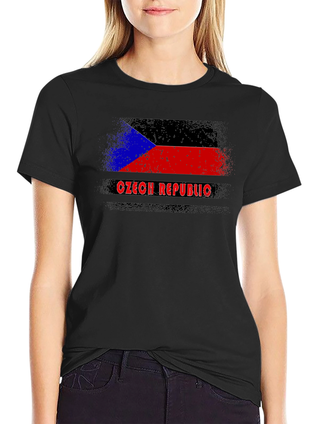 Czech Republic Flag T-Shirt