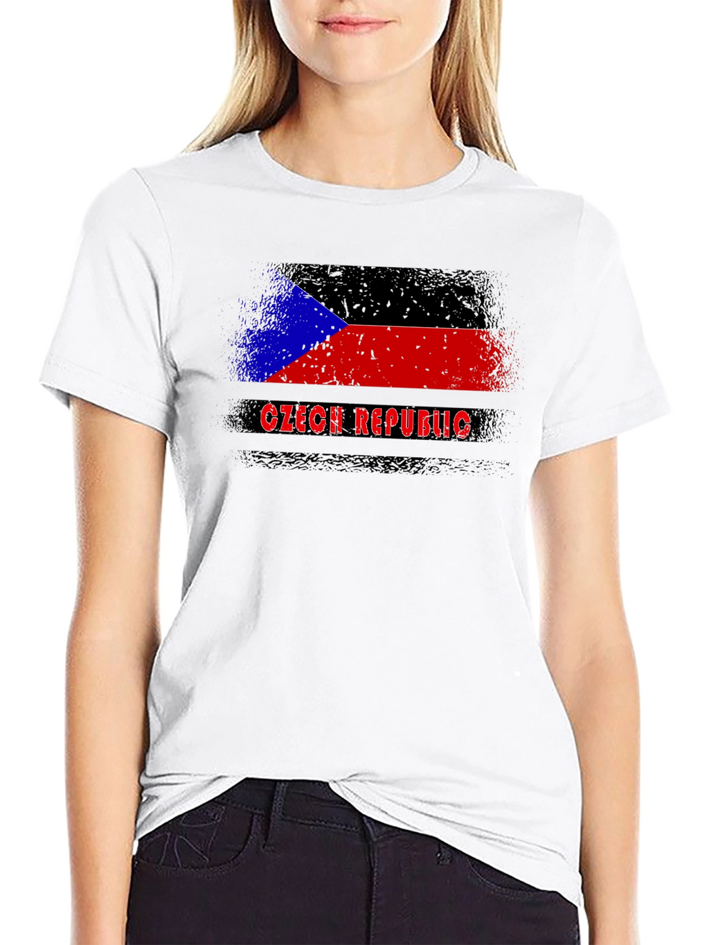 Czech Republic Flag T-Shirt