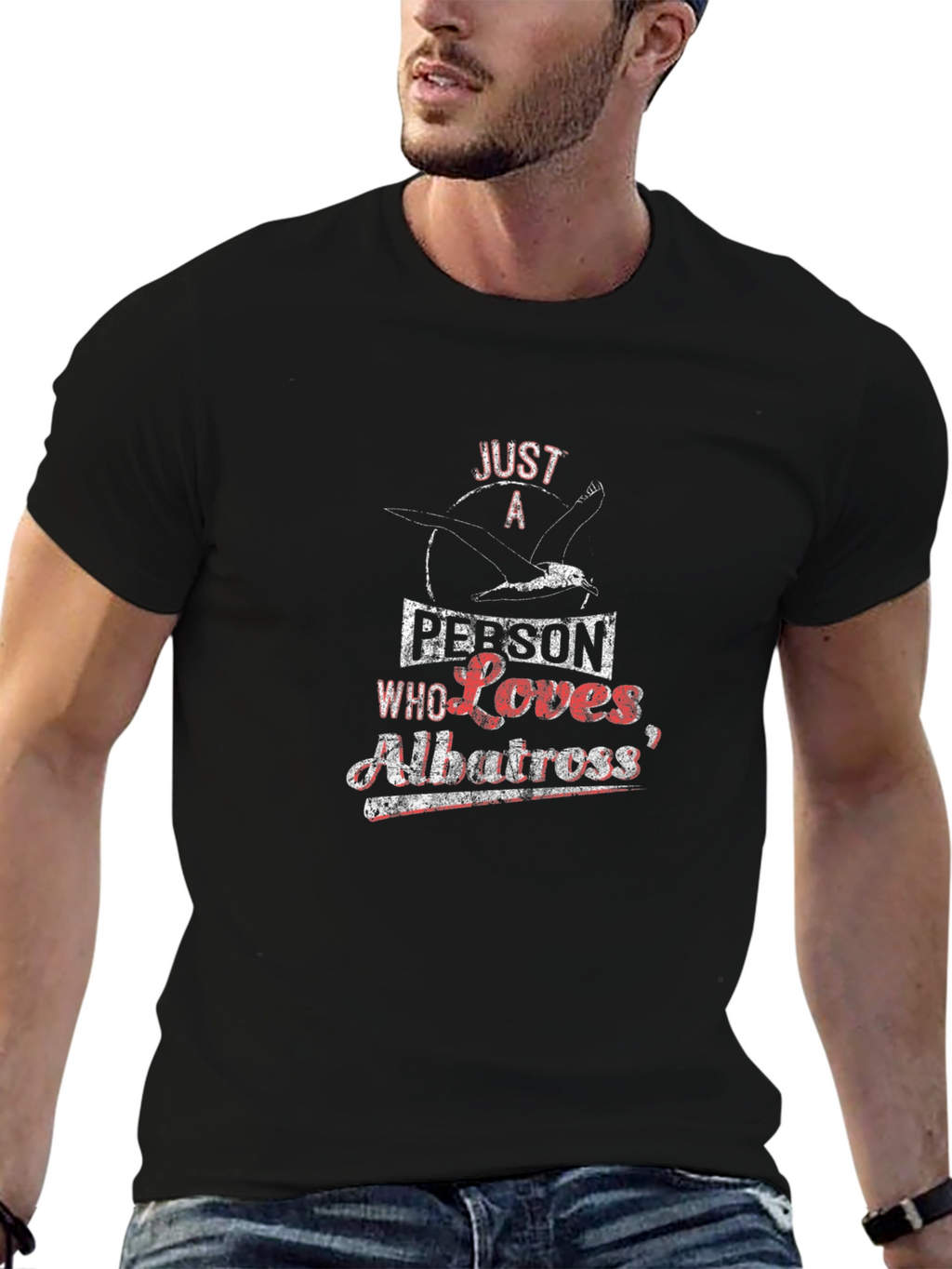 Just a Person Who Loves Albatross T-Shirt