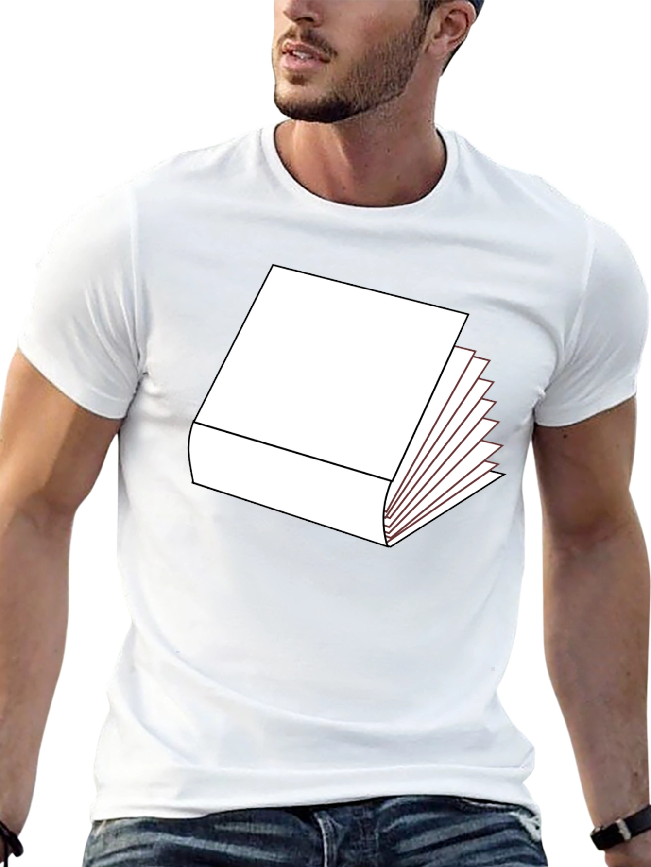 Bookworm Black T-Shirt