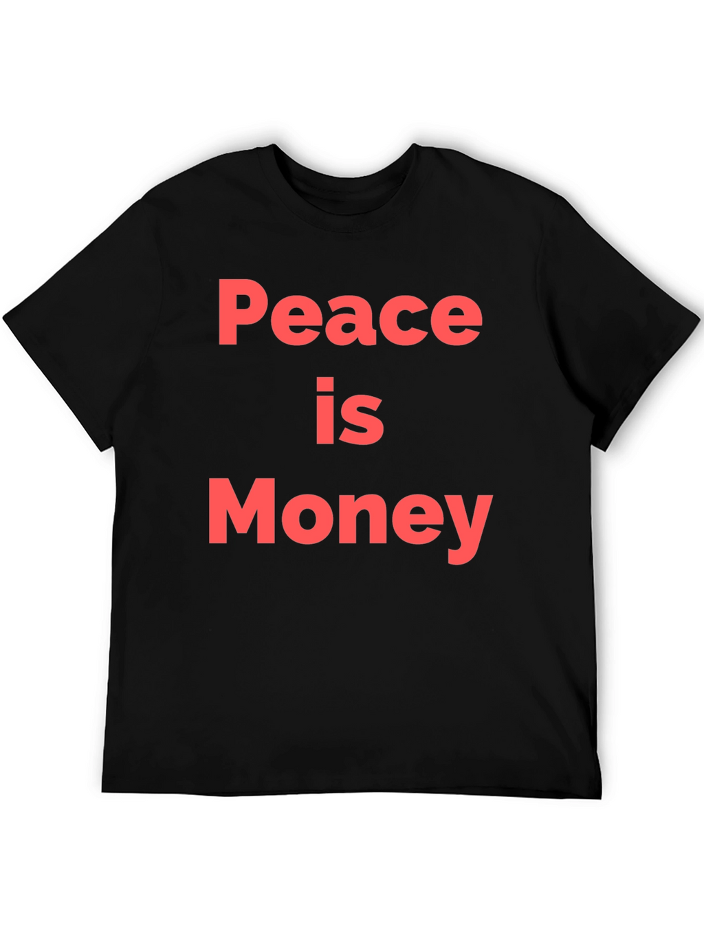 Peace is Money Graphic T-Shirt