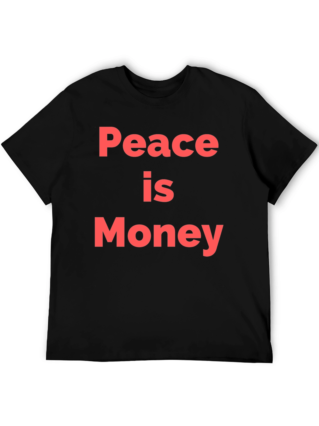 Peace is Money Graphic T-Shirt